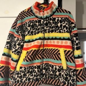 Anthropology Maeve Multi Pattern Jacket